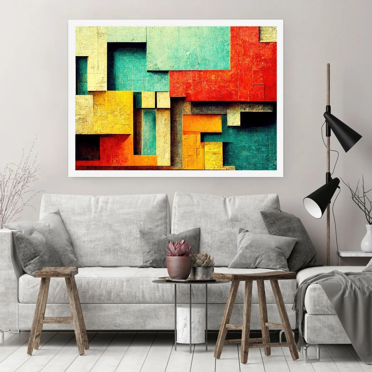 Poszter - A derékszögek fesztiválja - 100x70 cm