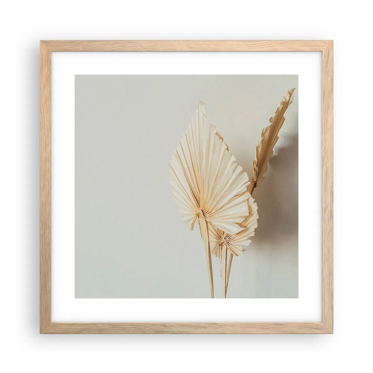 Poszter világos tölgy keretben - Ha vigaszra van szükséged - 40x40 cm