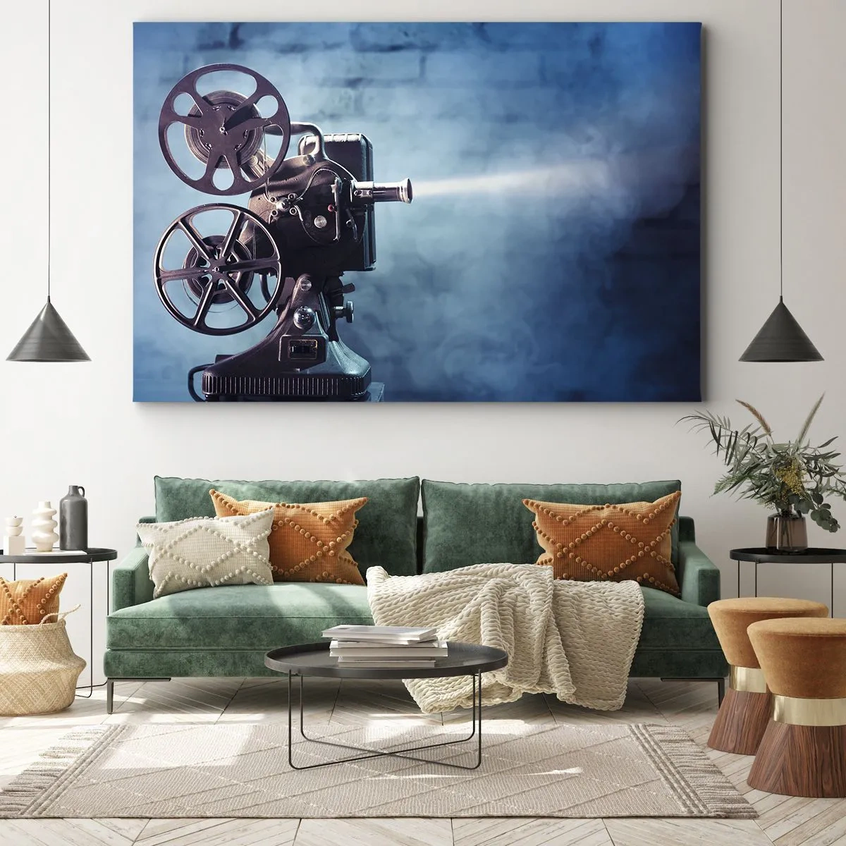 Vászonkép - A régi moziban - 100x70 cm