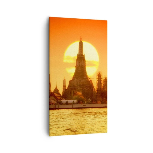 Vászonkép - Nap felé, mindig nap felé - 55x100 cm