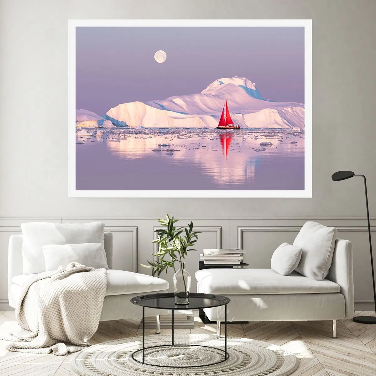 Poszter - A vitorla melege, a jég hidege - 70x50 cm