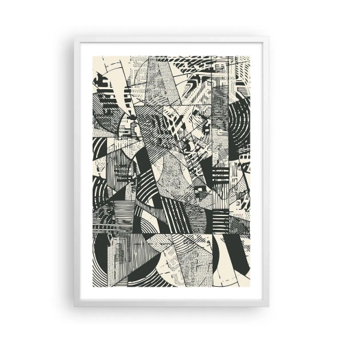 Poszter fekete keretben - A jelenkor dinamikája - 50x70 cm