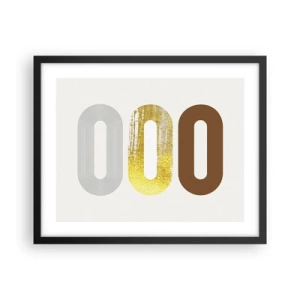 Poszter fehér keretben - Óóó! - 50x40 cm