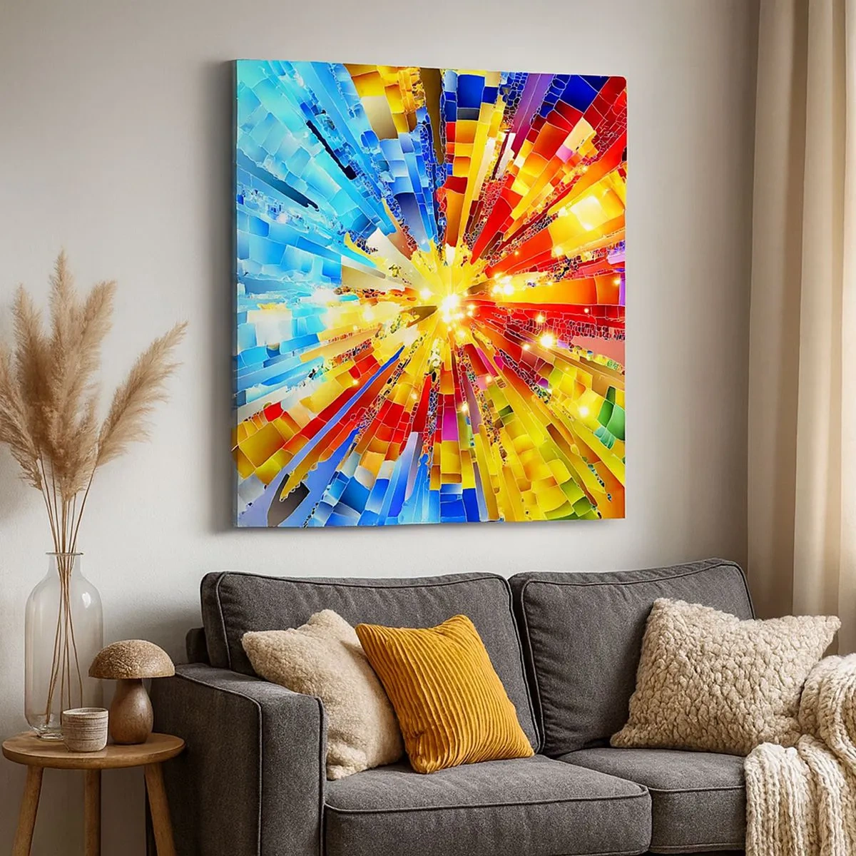 Vászonkép - In medias res - 30x30 cm