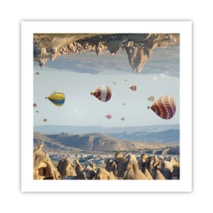 Poszter - Itt minden lehetséges - 50x50 cm