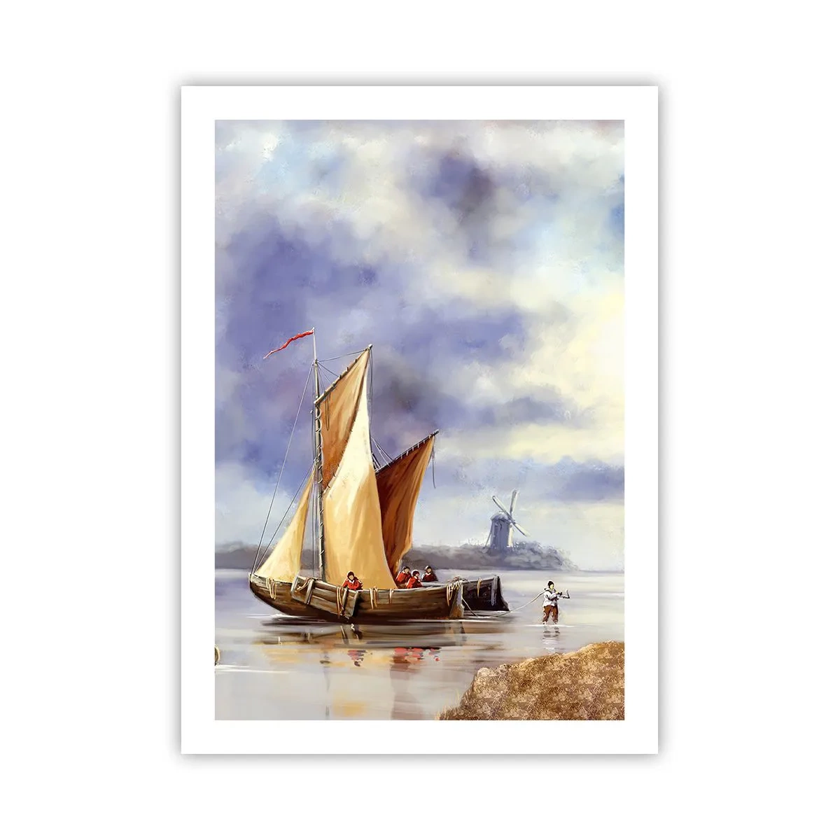 Poszter - A tengerészek visszatérése - 50x70 cm