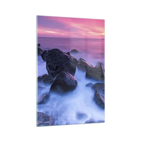 Üveg kép - Születés fényben és ködben - 70x100 cm