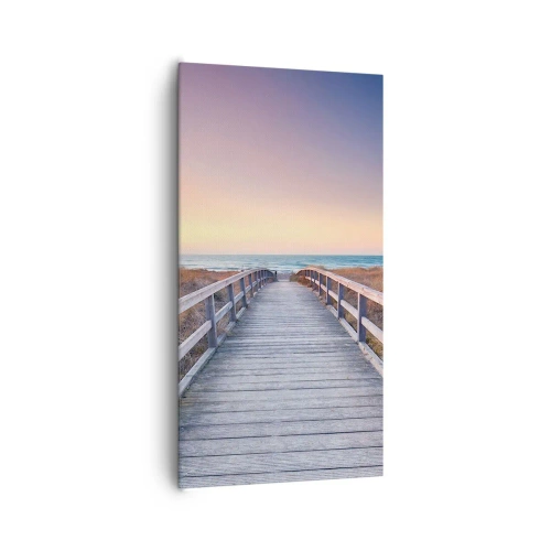 Vászonkép - Balti esti aurora - 65x120 cm