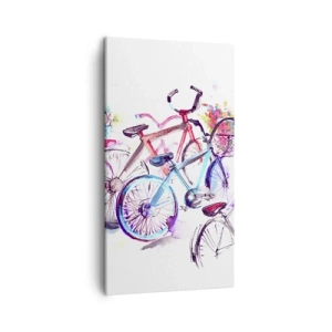 Vászonkép - Az Antymoto klub gyűlése - 45x80 cm