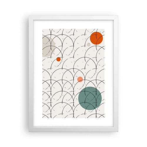 Poszter fekete keretben - A pop-art szellemében - 30x40 cm