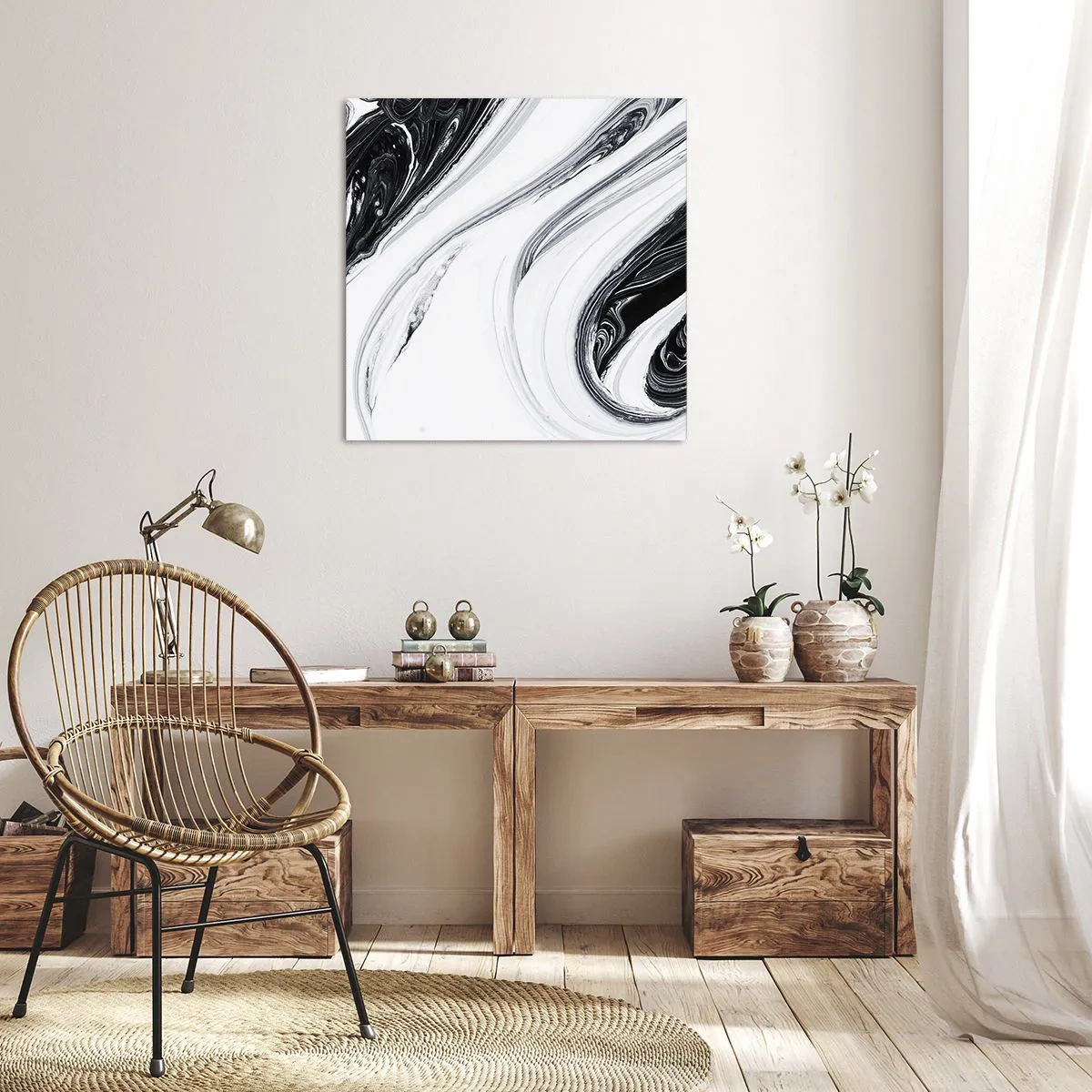 Vászonkép - Az ellentétek ötvözése - 60x60 cm