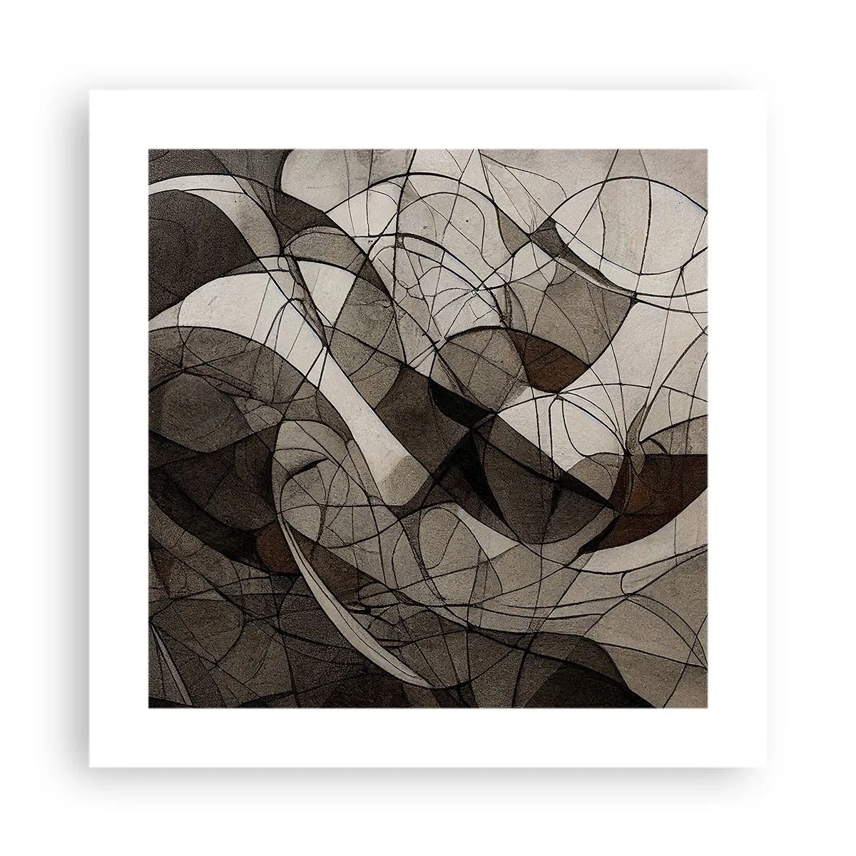 Poszter - A föld színeinek keringése - 40x40 cm