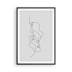 Poszter fehér keretben - Gyászos sóvárgás - 61x91 cm