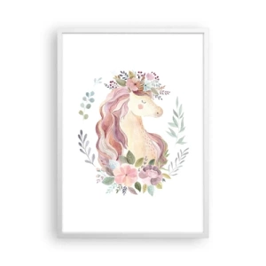 Poszter fekete keretben - Meghívás a tündérmesék világába - 50x70 cm