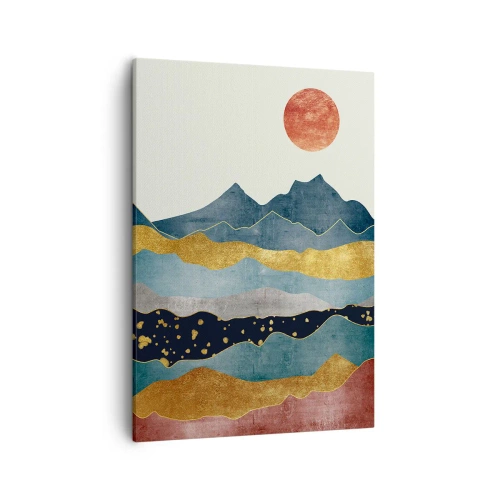 Vászonkép - A világ keresztmetszete - 50x70 cm
