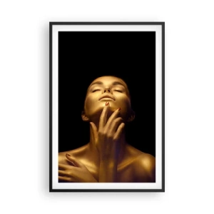 Poszter fehér keretben - Mint az arany selyem - 61x91 cm