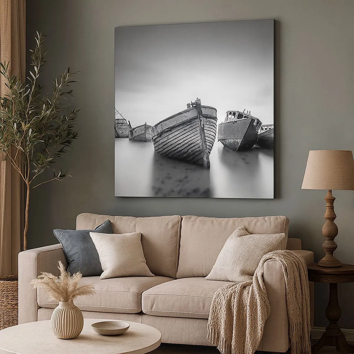 Vászonkép - Csak emlékek... - 30x30 cm