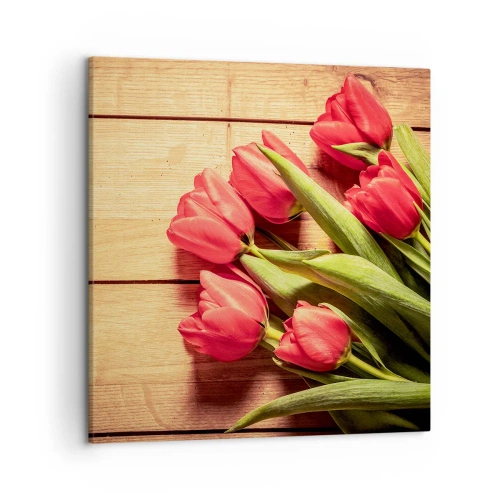 Vászonkép - Tavaszi vallomás - 50x50 cm