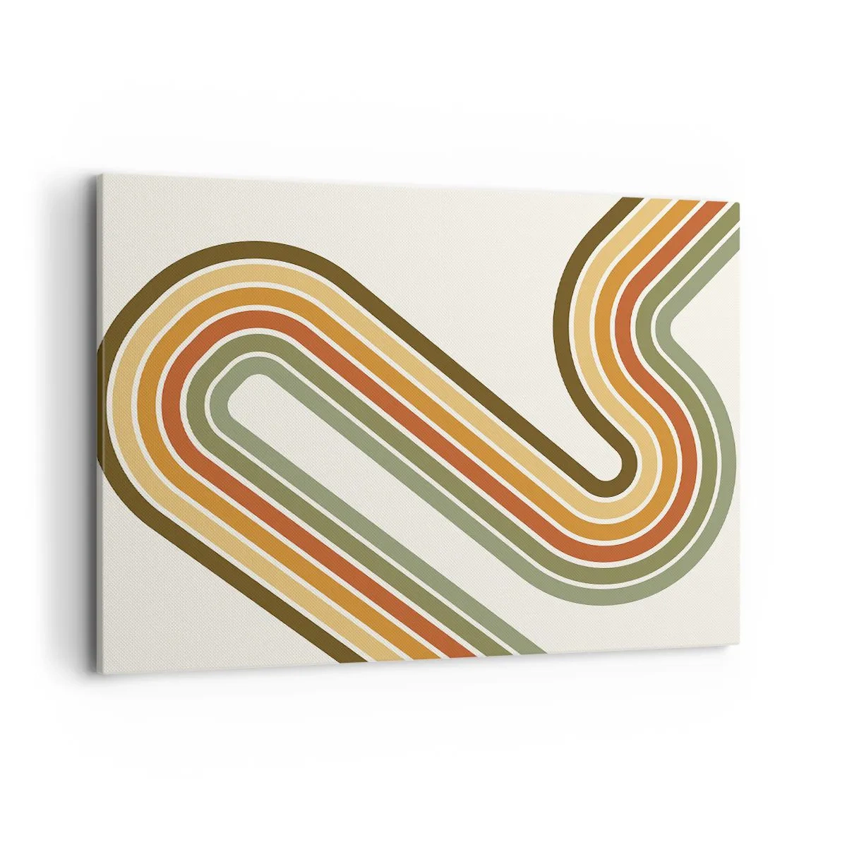 Vászonkép - Cikkcakkban a célba - 100x70 cm