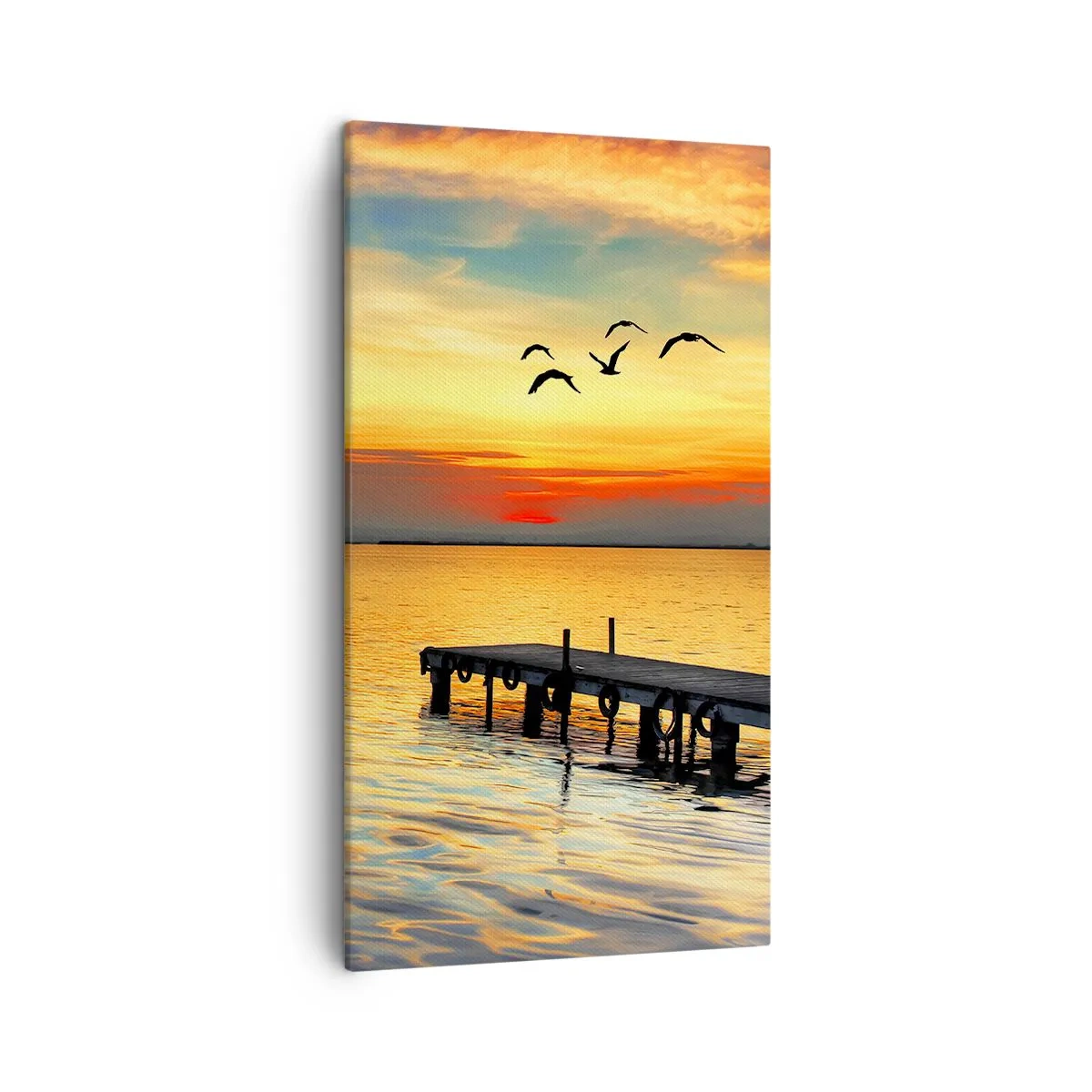 Vászonkép - Az esti visszatérések - 45x80 cm