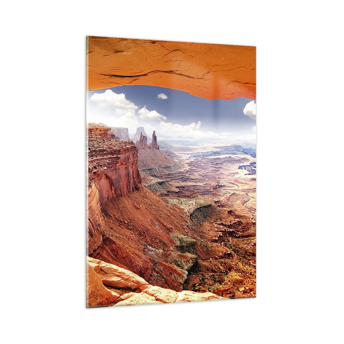 Üveg kép - Maga a természet faragta - 50x70 cm