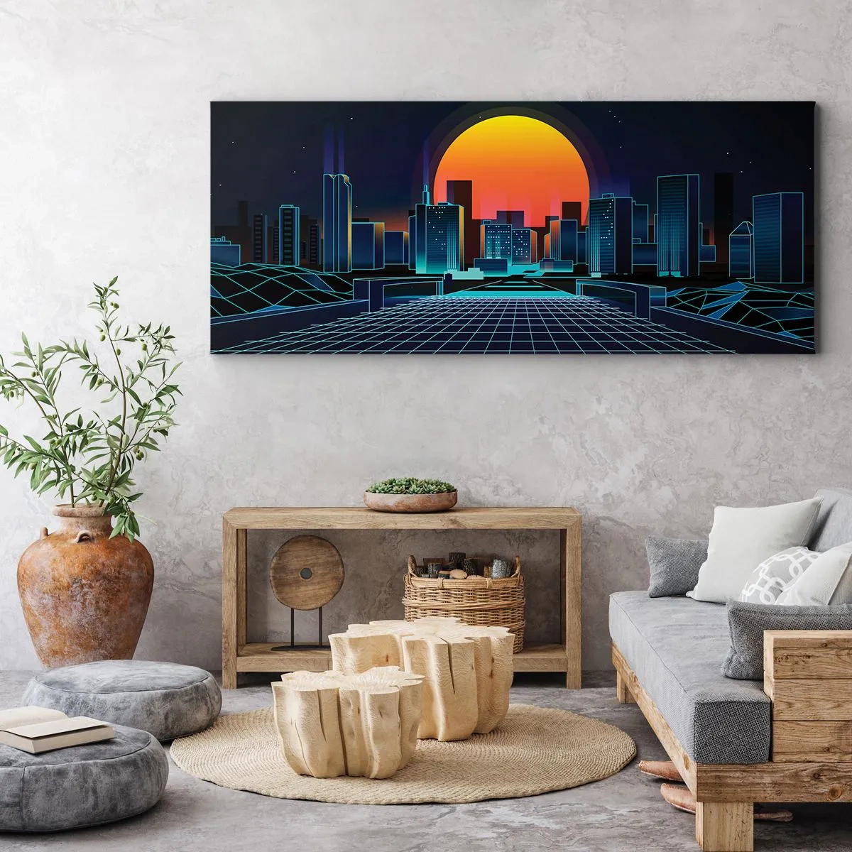 Vászonkép - Még mindig a valóságba akarsz menni? - 100x40 cm