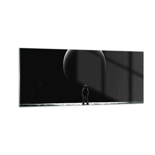 Üveg kép - Szemtől szemben - 100x40 cm