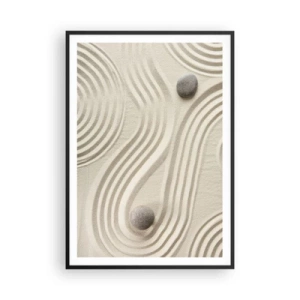 Poszter fehér keretben - A meleg érintése - 70x100 cm