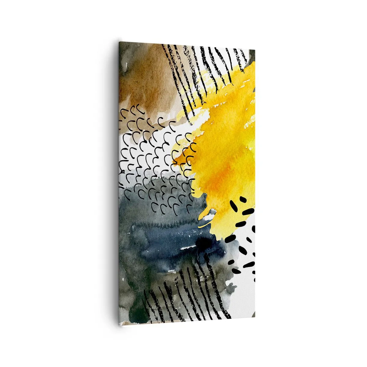 Vászonkép - Az elemek találkozása - 65x120 cm