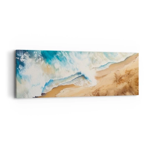 Vászonkép - Visszatérő hullám - 90x30 cm