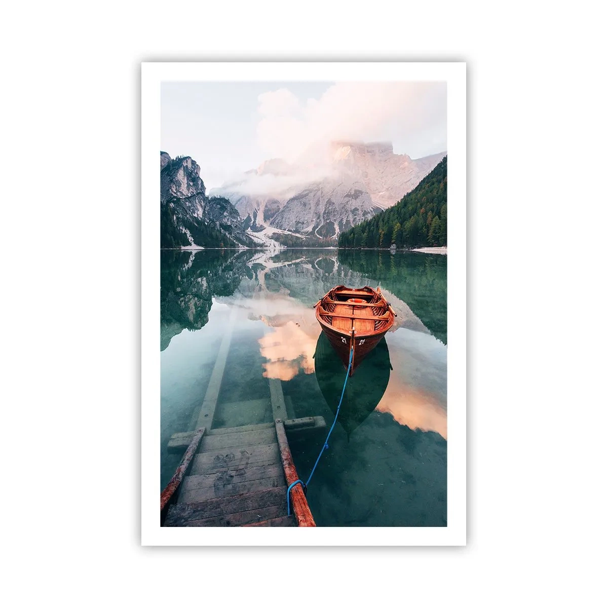 Poszter - A hegyek békés alvása - 61x91 cm