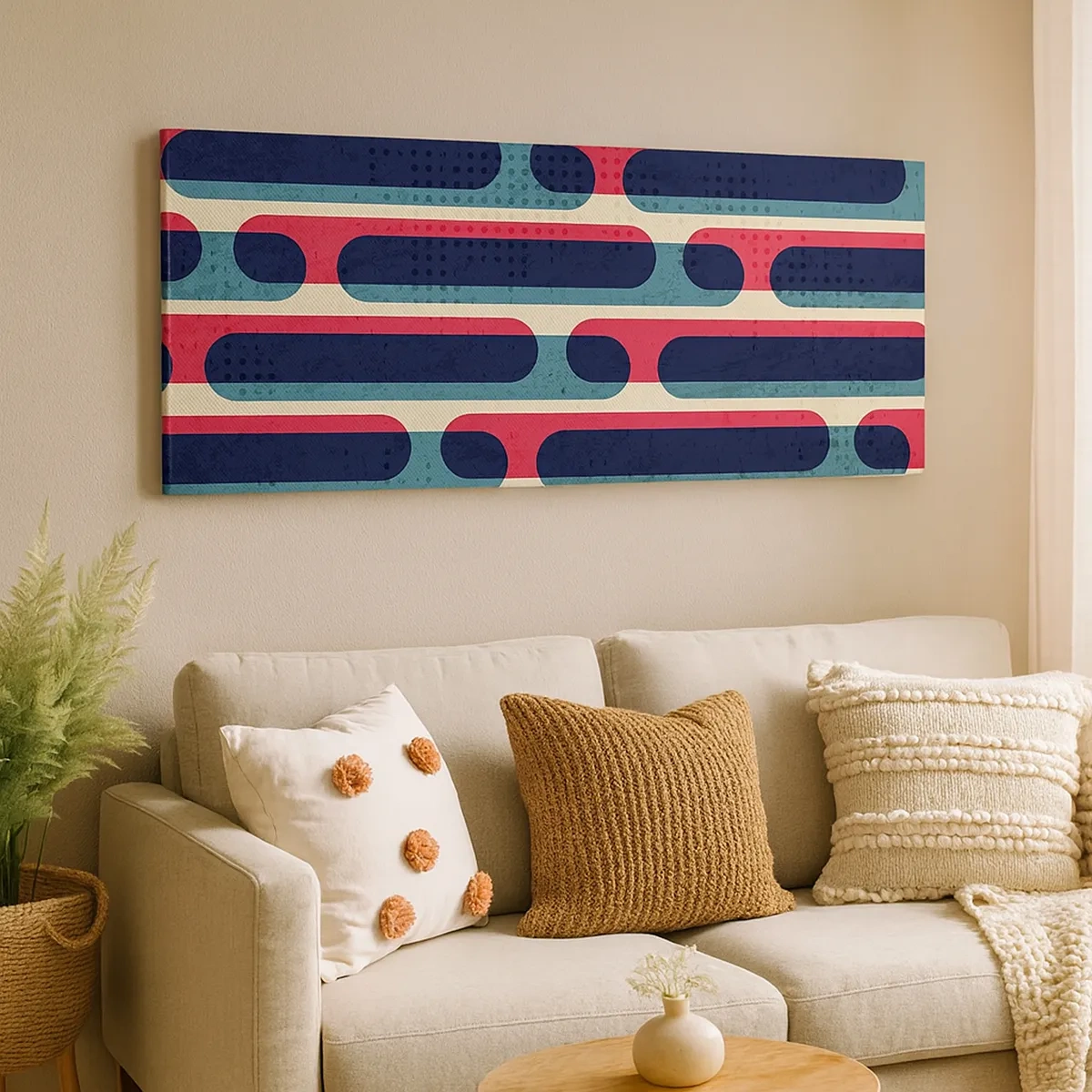 Vászonkép - Mélységben és előre - 30x30 cm