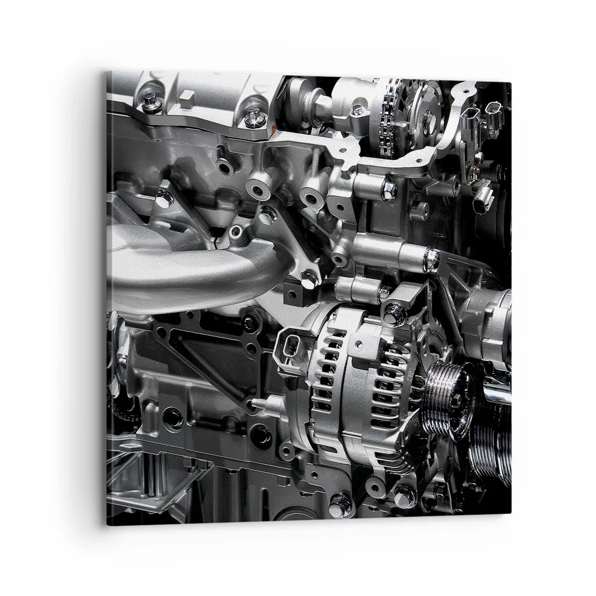 Vászonkép - Acél, szép, erős - 70x70 cm