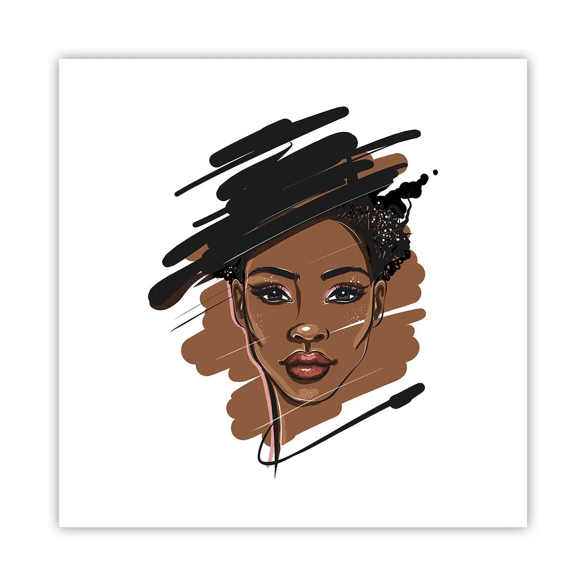 Poszter - Édes, mint a csokoládé - 60x60 cm