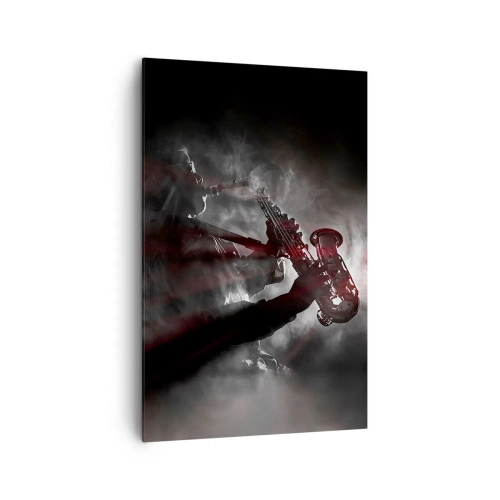 Vászonkép - A jazz párolgásban - 80x120 cm