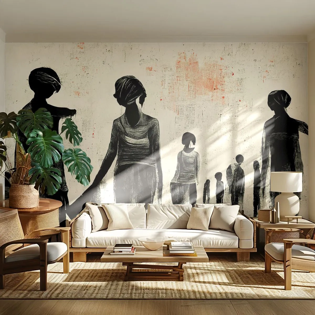 Öntapadós Fotótapéta Deluxe Sticker - A magány ellen - Nők, Munka, Darab - 250x175 cm