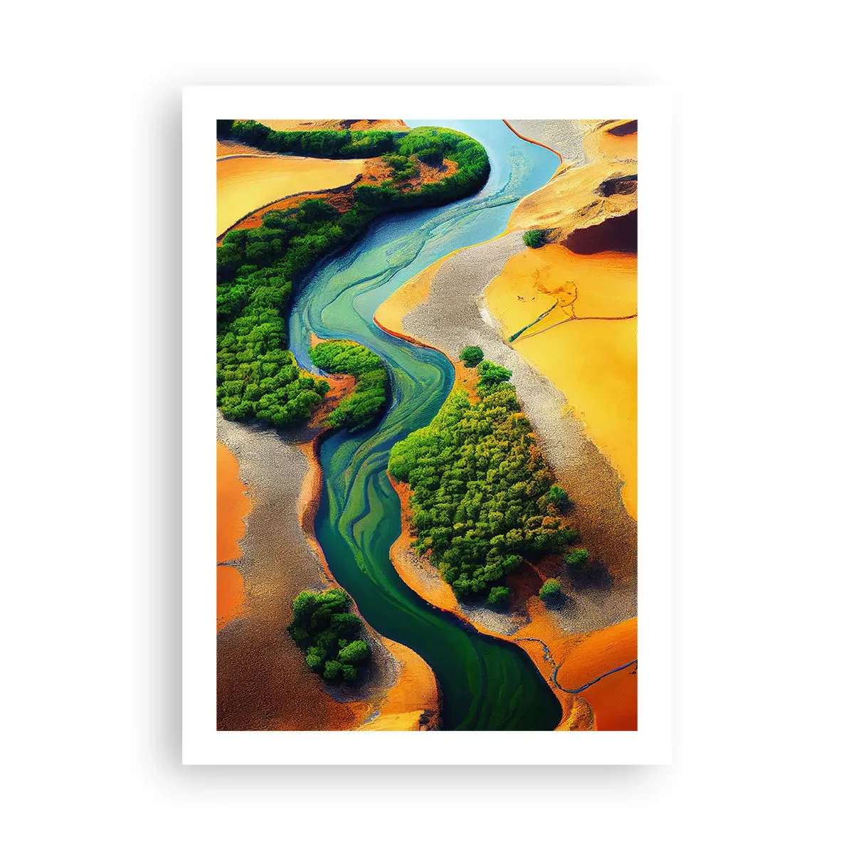 Poszter - Életetadó folyó - 50x70 cm