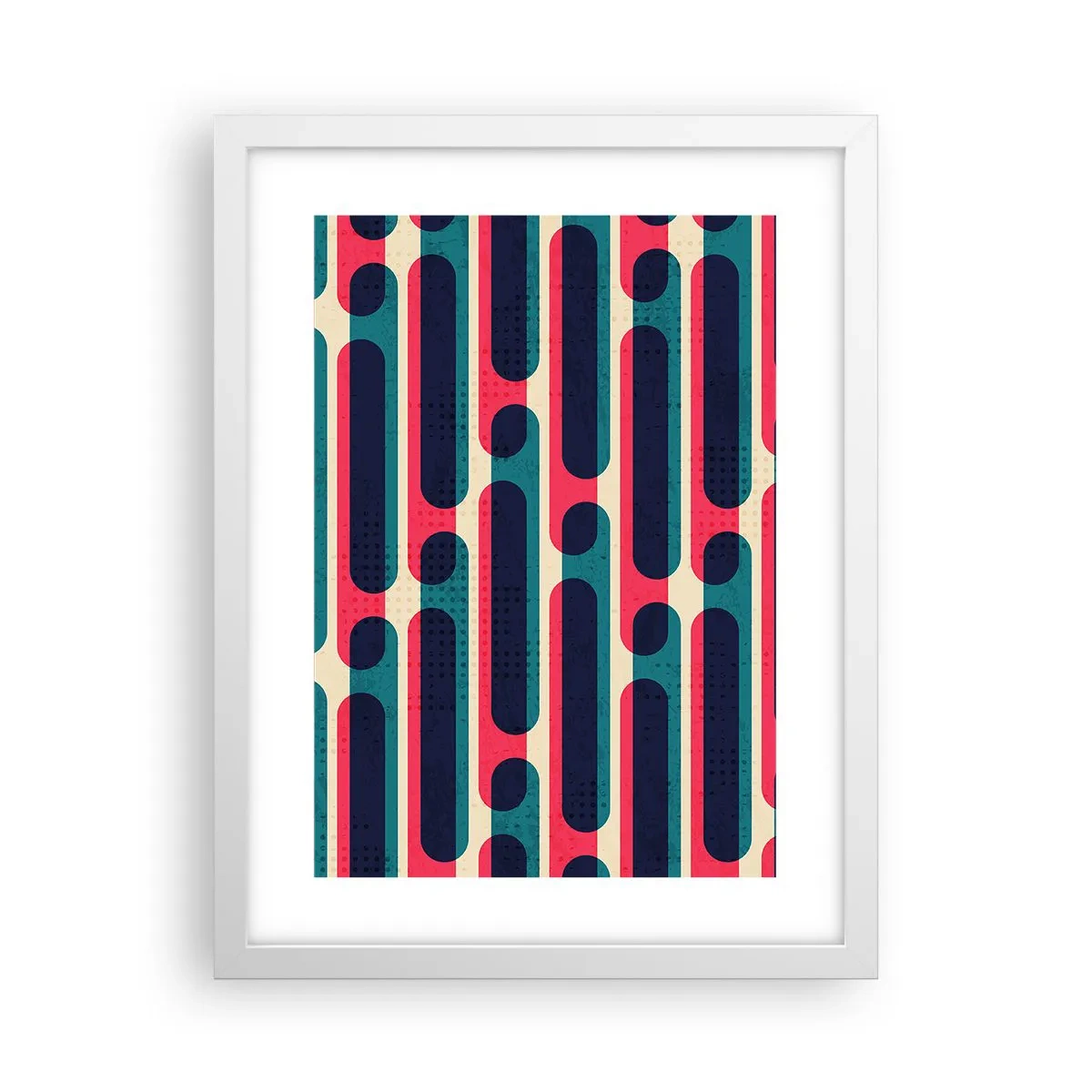 Poszter fekete keretben - Mélységben és előre - 30x40 cm