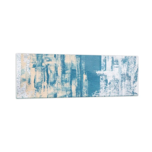 Üveg kép - Jégcsapon keresztül - 160x50 cm