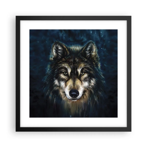 Poszter fehér keretben - Alfa? És az omega - 40x40 cm