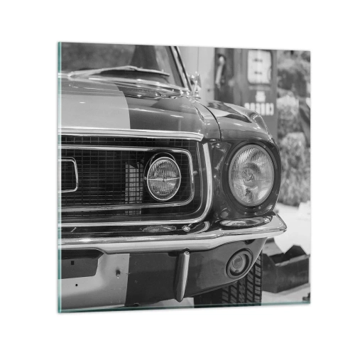 Üveg kép - Vad utazás - 30x30 cm