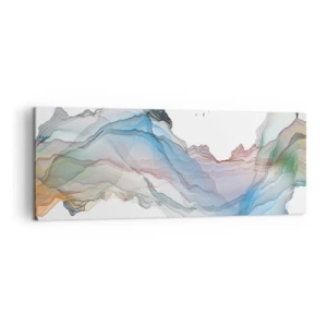 Vászonkép - A kristály hegyek felé - 140x50 cm