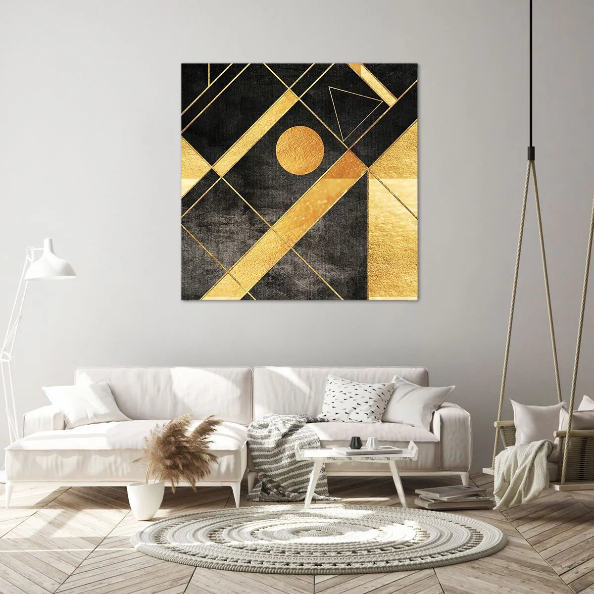 Vászonkép - A sivatag napja - 40x40 cm