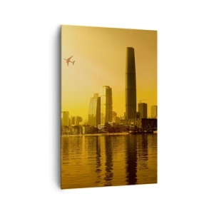 Vászonkép - Arany város - 80x120 cm