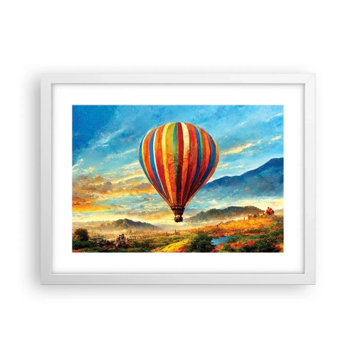 Poszter fekete keretben - A csendben többet látsz - 40x30 cm