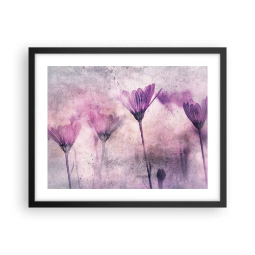 Poszter fehér keretben - A virágok álma  - 50x40 cm