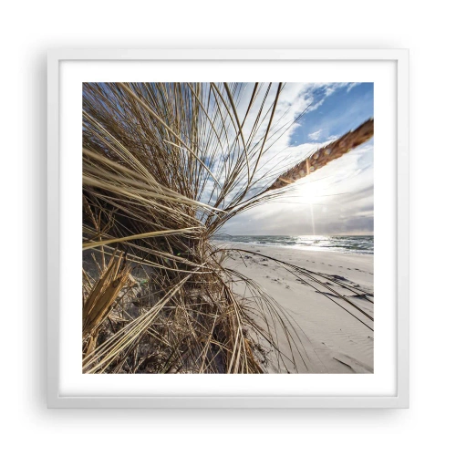 Poszter fekete keretben - Az elemek találkozása - 50x50 cm