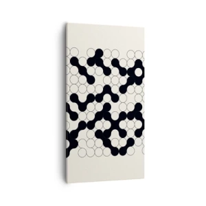 Vászonkép - Kínai játék - variáció - 55x100 cm