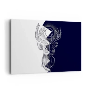 Vászonkép - Az ellentétek harca és egysége - 120x80 cm