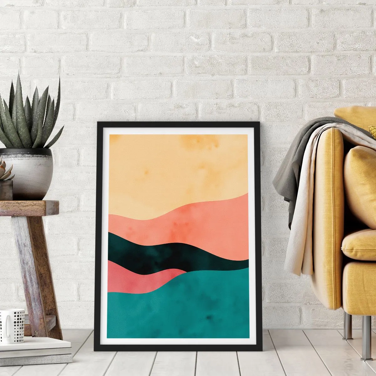 Poszter fehér keretben - Megfelelő összeegyeztethetetlenség - 61x91 cm